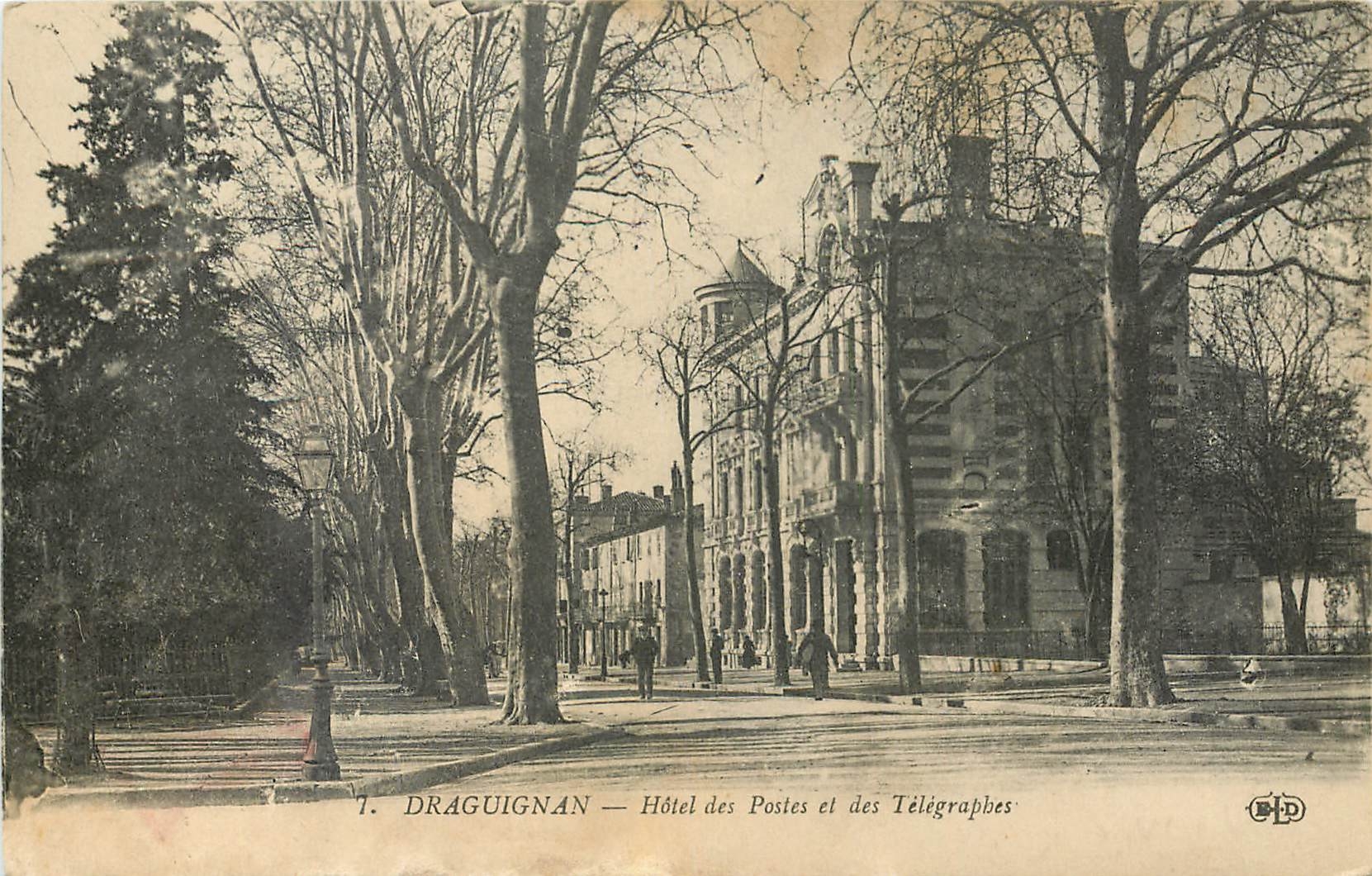 CPA Draguignan Hotel des Postes et des Telegraphes 