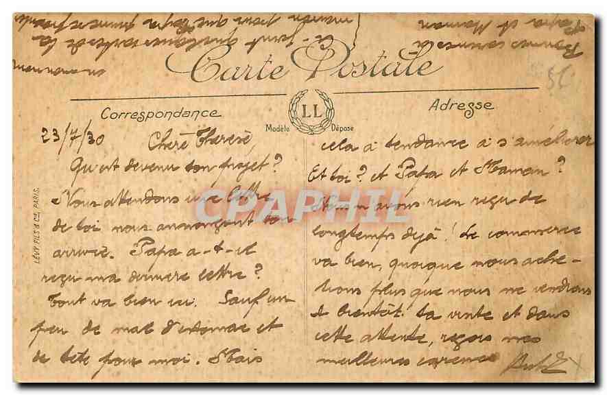 CPA La Seyne sur Mer Vue generale  — Rückseite