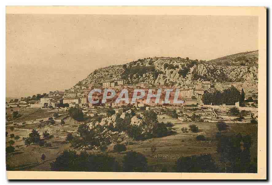 CPA Alpes de Provence Haut var Pittotresque Bauduen Vue generale 