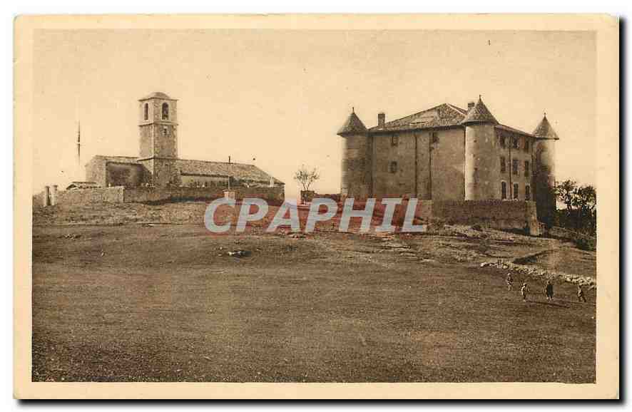 CPA Alpes de Provence Haut var Pitoresque Aiguins Chateau Vue Splendide 