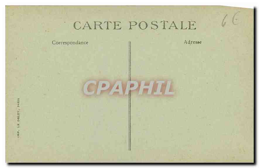 CPA Tamaris sur Mer Chateau Michel Pacha  — Rückseite