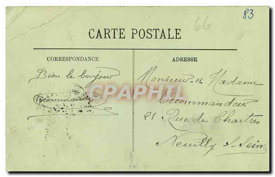 Toulon — Le Quai Cronstadt — Carré du Port, Courrier de Corse — LL. — Reverso