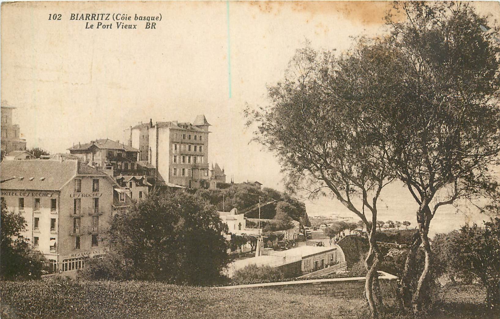 CPA Biarritz Cote basque Le Port Vieux 