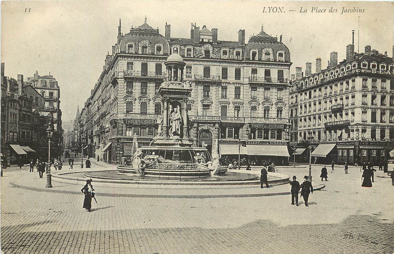 CPA Lyon La Place des Jacobins 