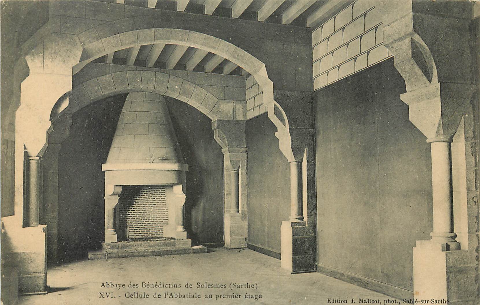 CPA Abbaye des Benediotins de Solesmes Sarthe 