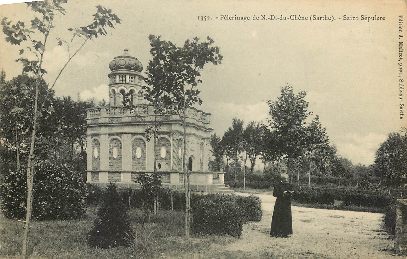 CPA Pelerinage de N D du Chene Sarthe Saint Sepulere 