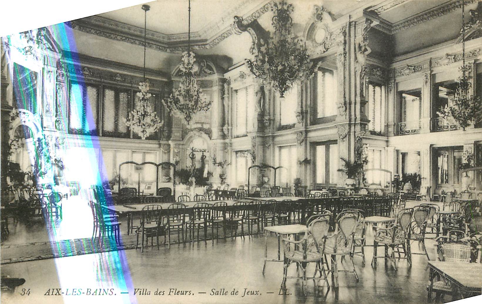 CPA Aix Les Bains Villa des Fleurs Salle de Jeux 