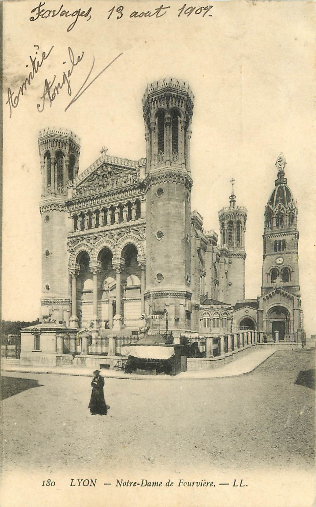 CPA Lyon Notre Dane de Fourvuere 