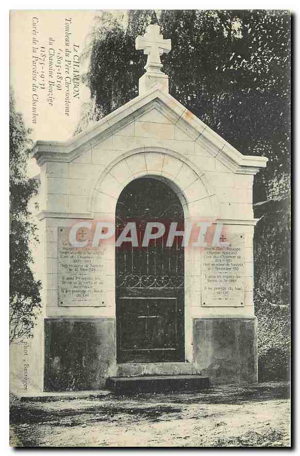 Tombeau du Père Chroszegne — Le Chambron — Éditeur : P. Breege