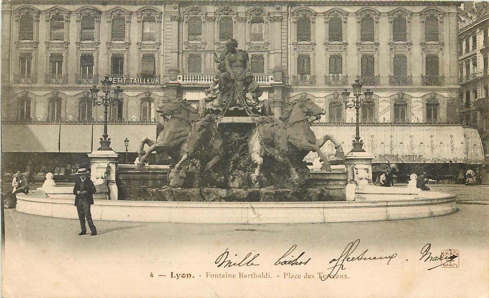 CPA Lyon Fontaine Bartholdi 