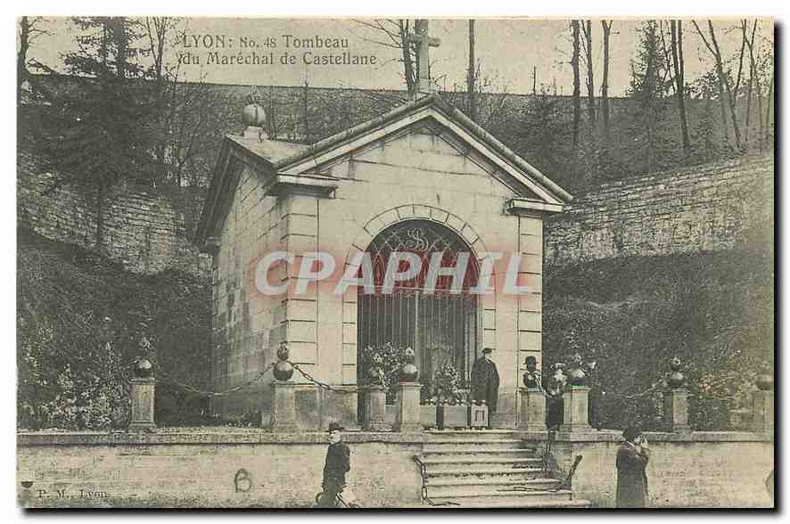 CPA Lyon Tombeau du Marechal de Castellane 