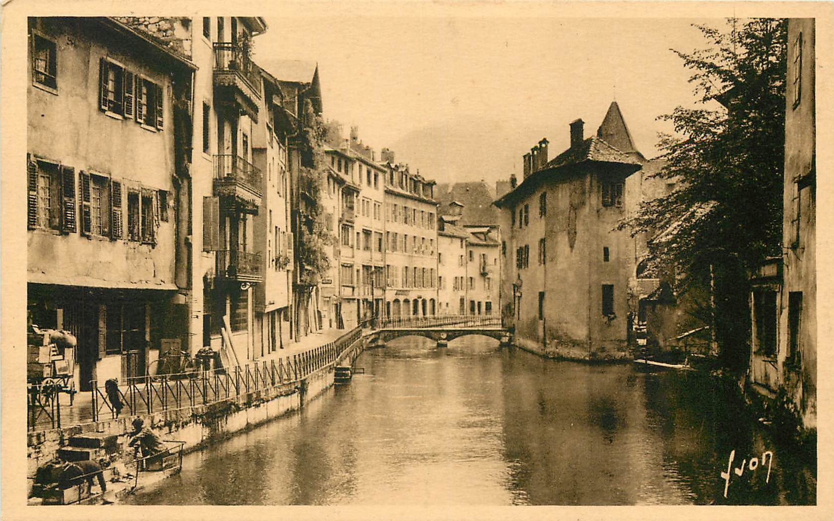 Annecy (Hte-Savoie) — Vieux quartier, rue Martel — Les Éditions d'Art Worn, Paris
