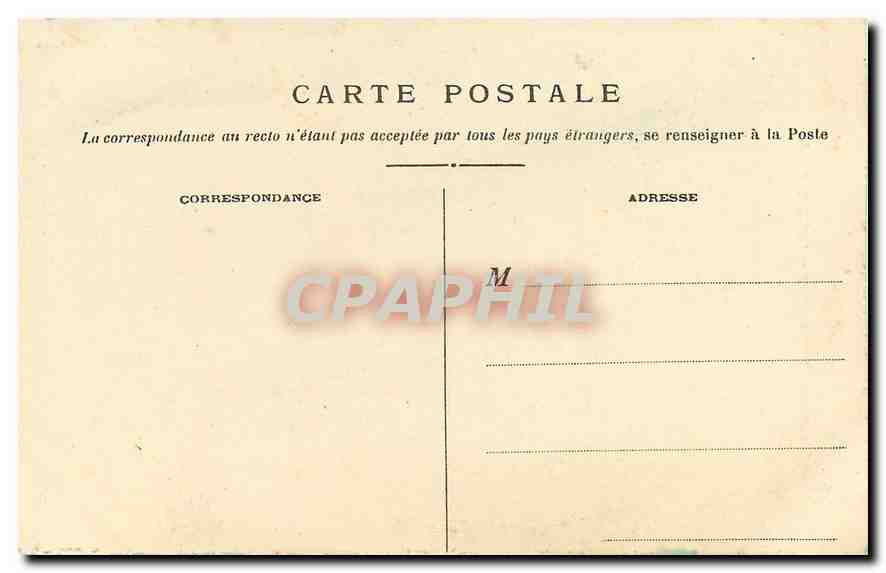 CPA Lyon Abside de Fourviere  — Verso