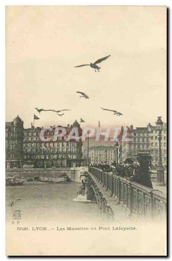 CPA Lyon Les Mouettes au Pont Lafayette 