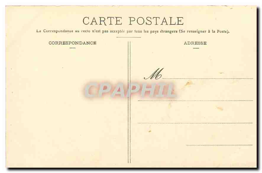 CPA Lyon Theatre des Celestins  — Verso