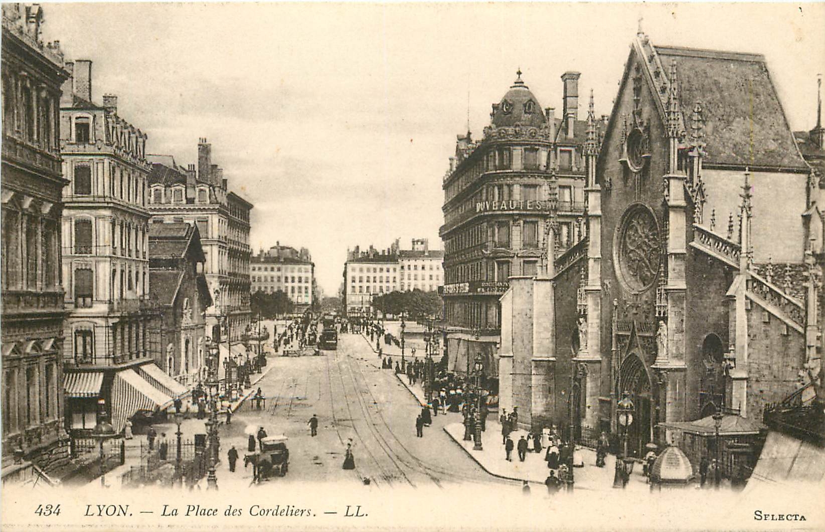 CPA Lyon La Place des Cordeliers 
