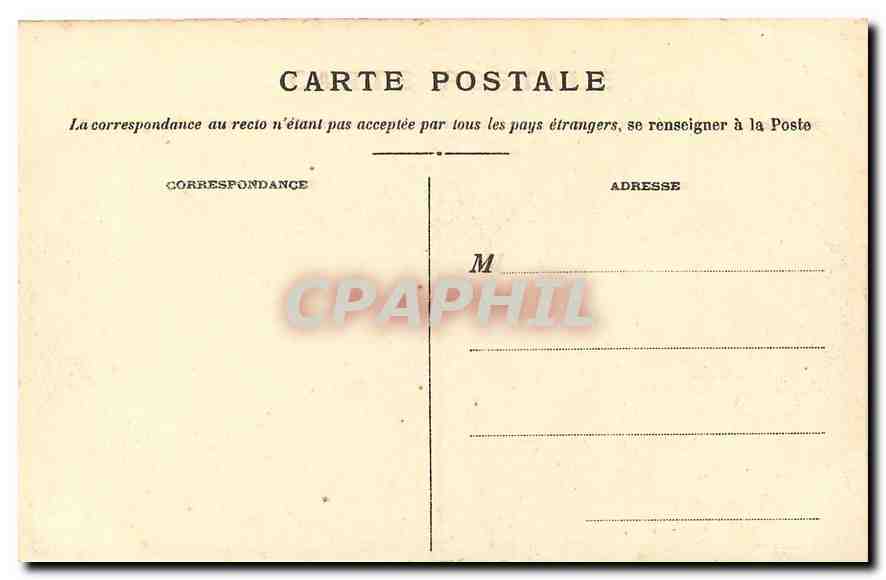 CPA Lyon La Pont Tilsitt et Fourviere  — Verso