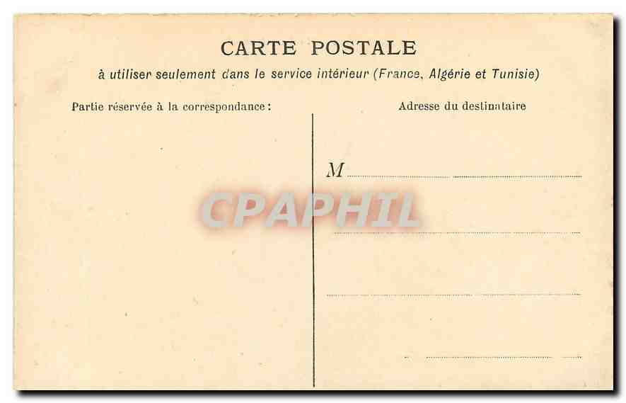 CPA Lyon Le Pont Morand  — Verso