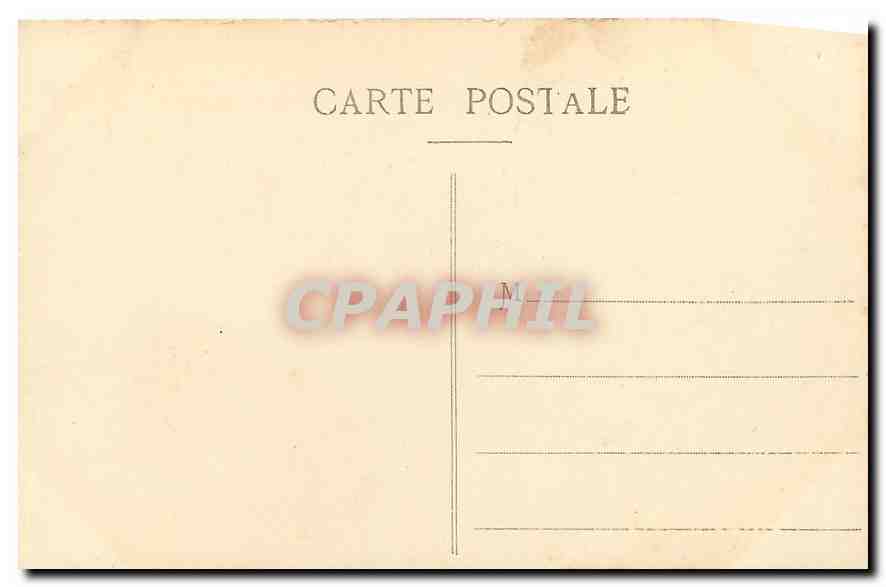CPA Lyon Place de la Republique et Rue President Carnot  — Verso