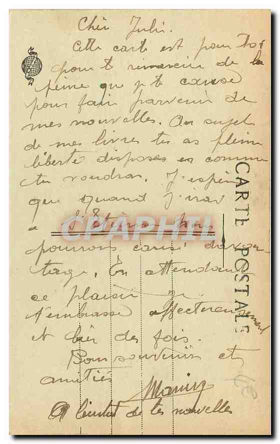 CPA Lyon Vue generale de Vaise  — Verso