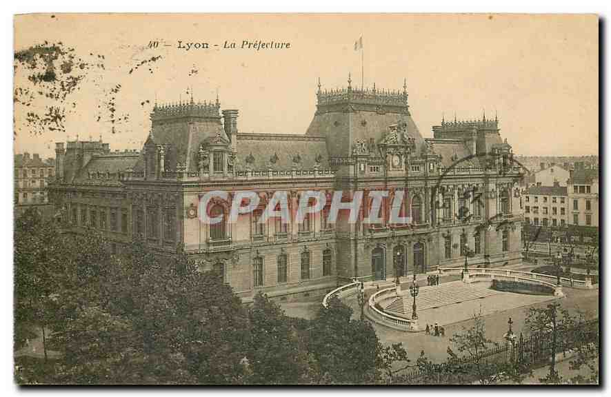 CPA Lyon La Prefecture 
