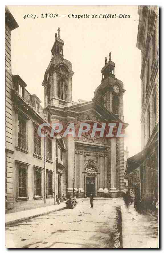 CPA Lyon Chapelle de l'Hotel Dieu 