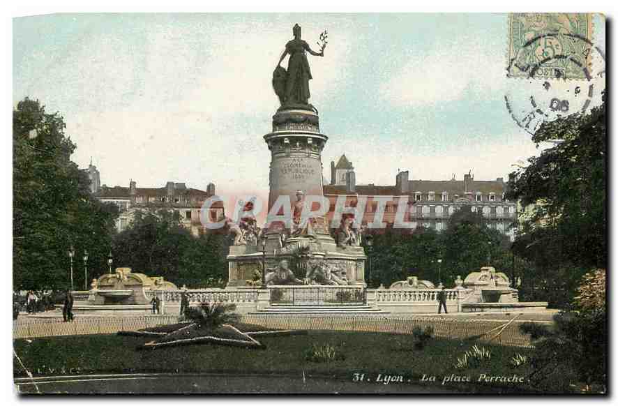 CPA Lyon La Place Perrache 
