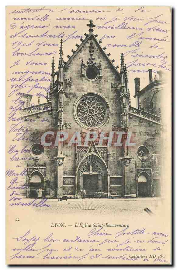 CPA Lyon l'Eglise Saint Bonaventure 