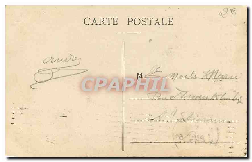 CPA Lyon Monument des Enfants du Rhone Eleve a la Memoire des Soldais  — Verso