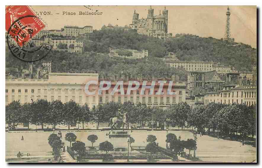 CPA Lyon Place Bellecour 