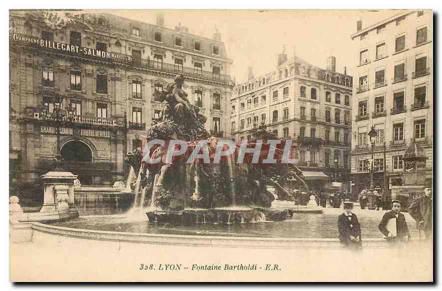 CPA Lyon Fontaine Bartholdi 