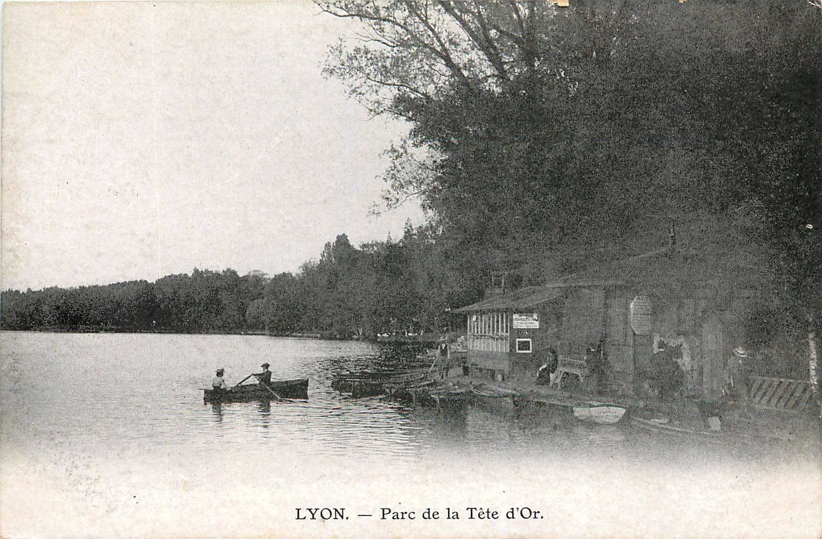 CPA Lyon Parc de la Tete d'Or 
