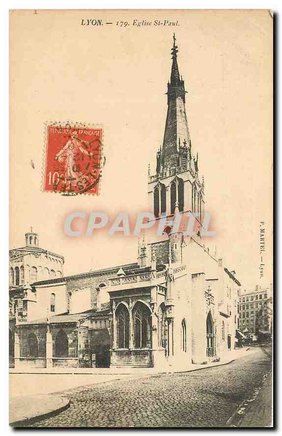 CPA Lyon Eglise St Paul 