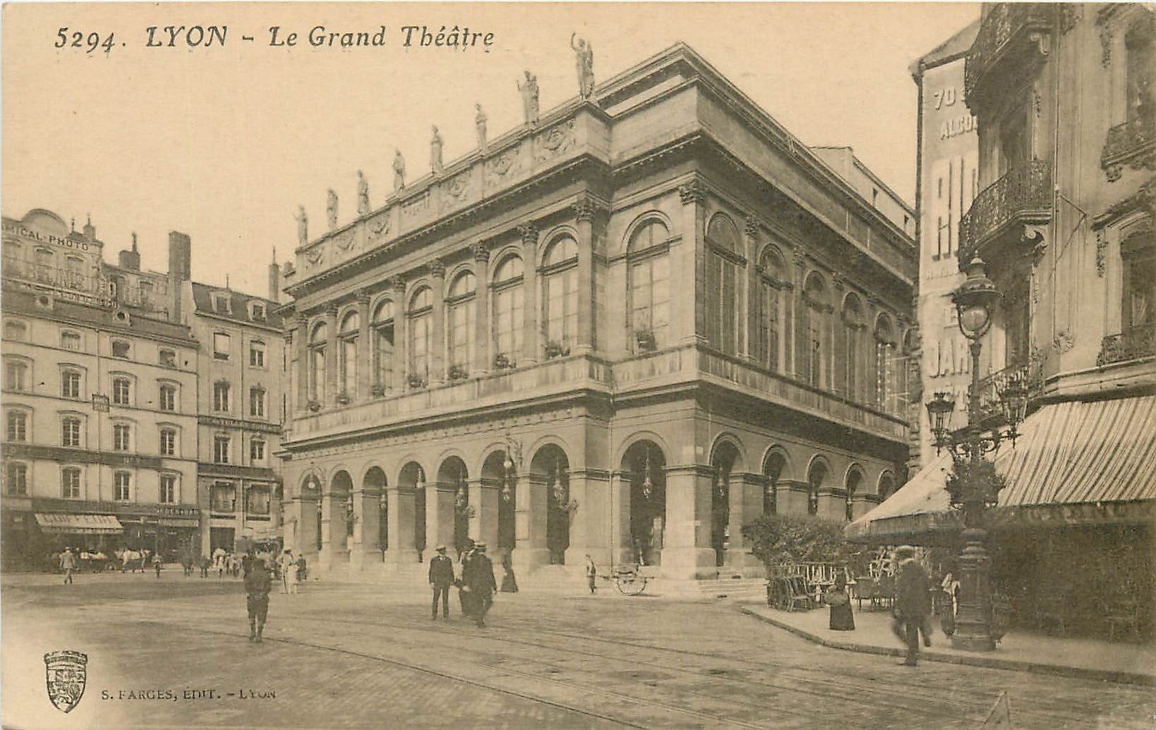 CPA Lyon Le Grand Theatre 
