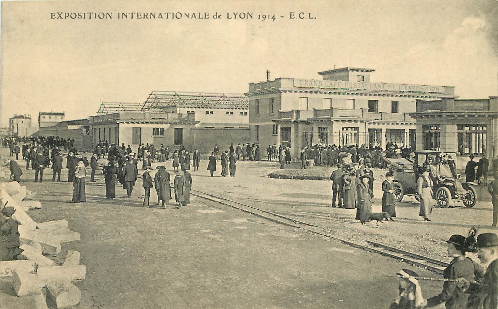CPA Exposition Internationale de Lyon 1914