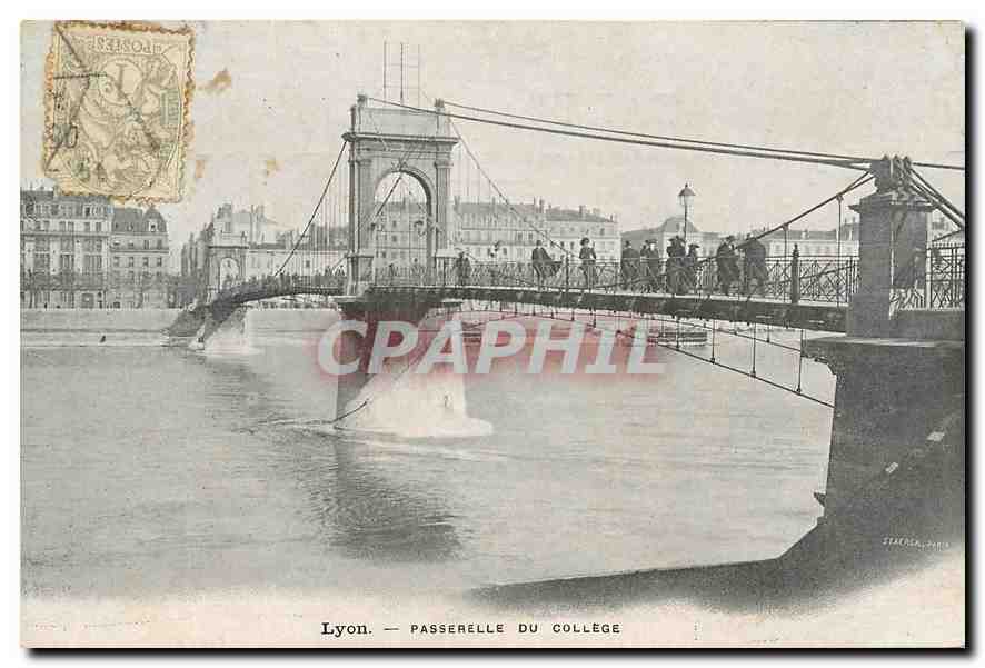 CPA Lyon Passerelle du College 