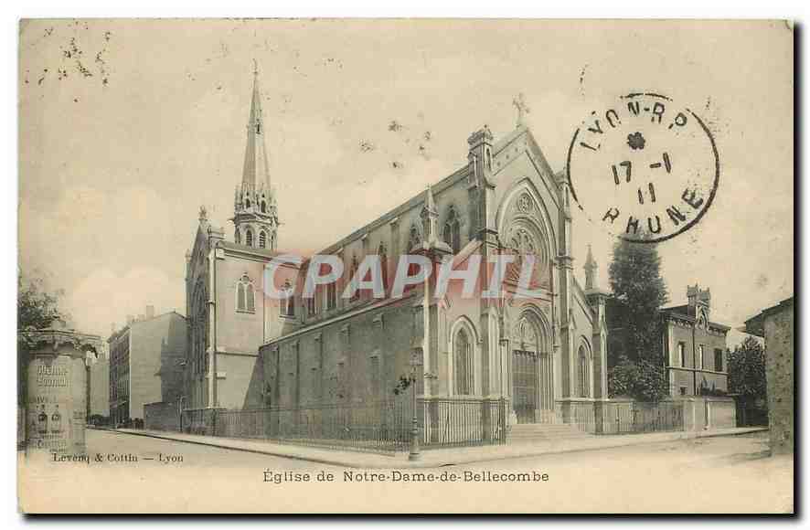 CPA Eglise de Notre Dame de Bellecombe 