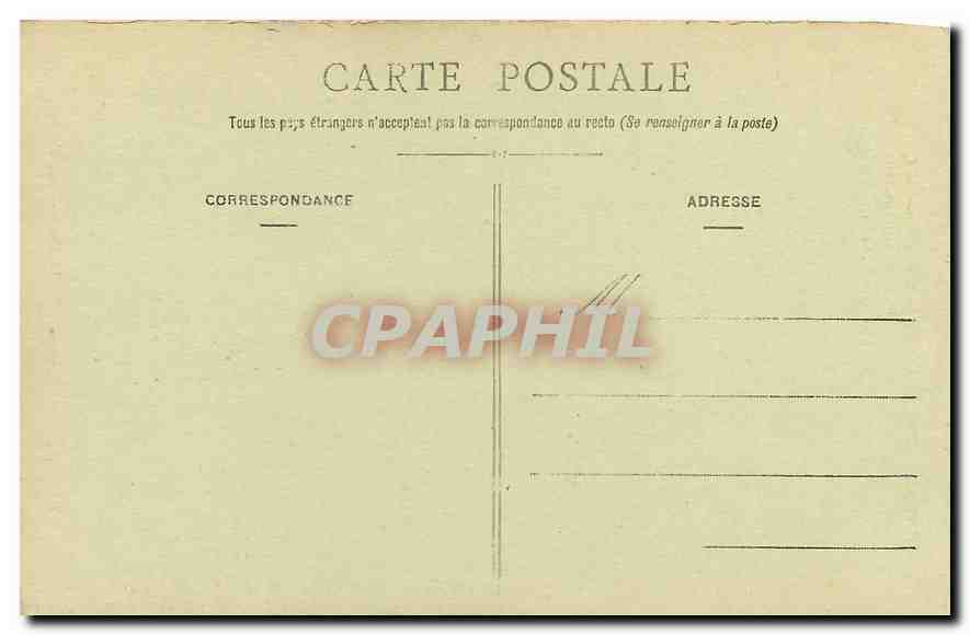 CPA Cambrai Monument de la Victoire Oeuvre du Statuaire Verez  — Rückseite