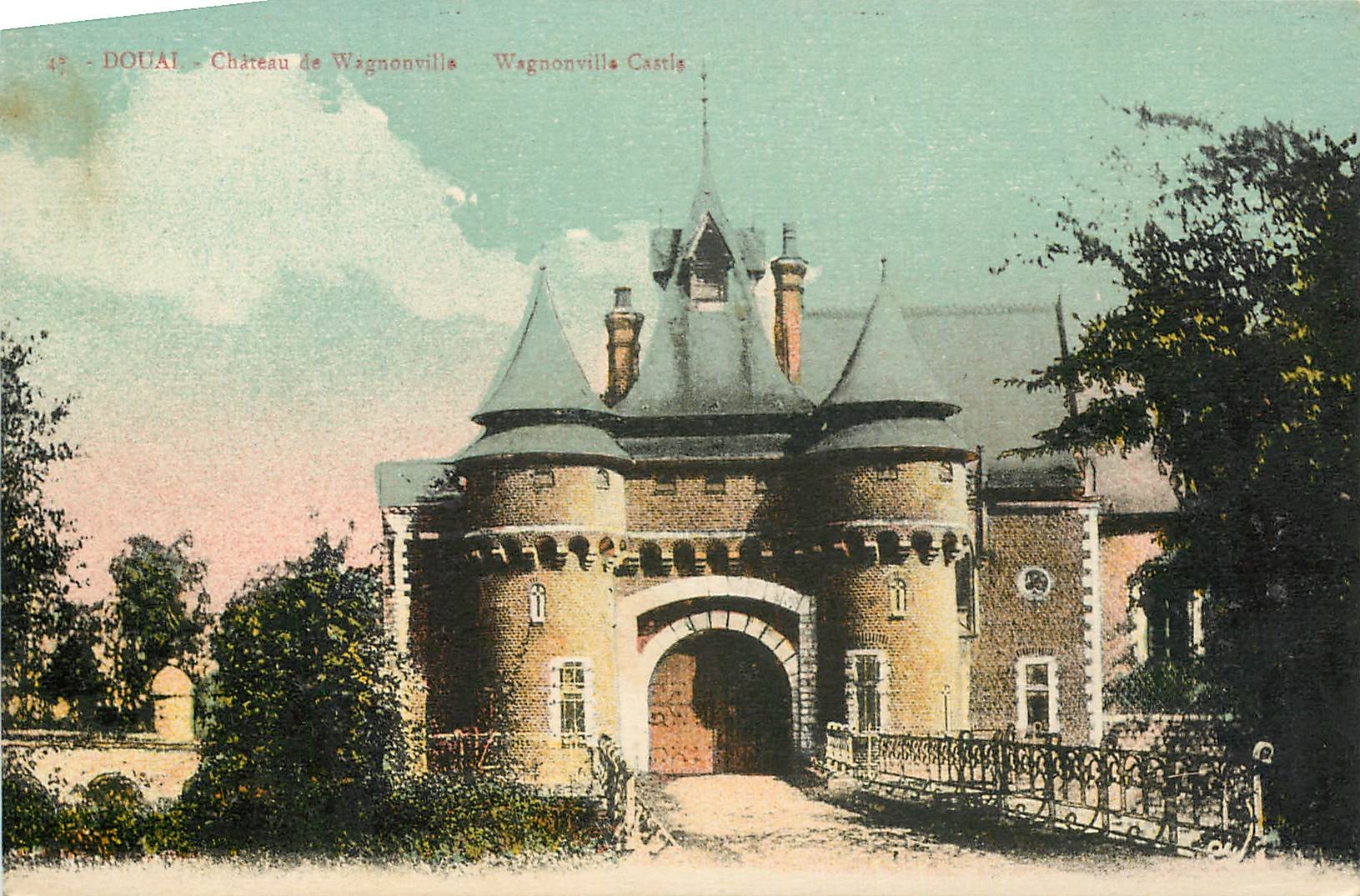 CPA Douai Chateau de Wagnonville 