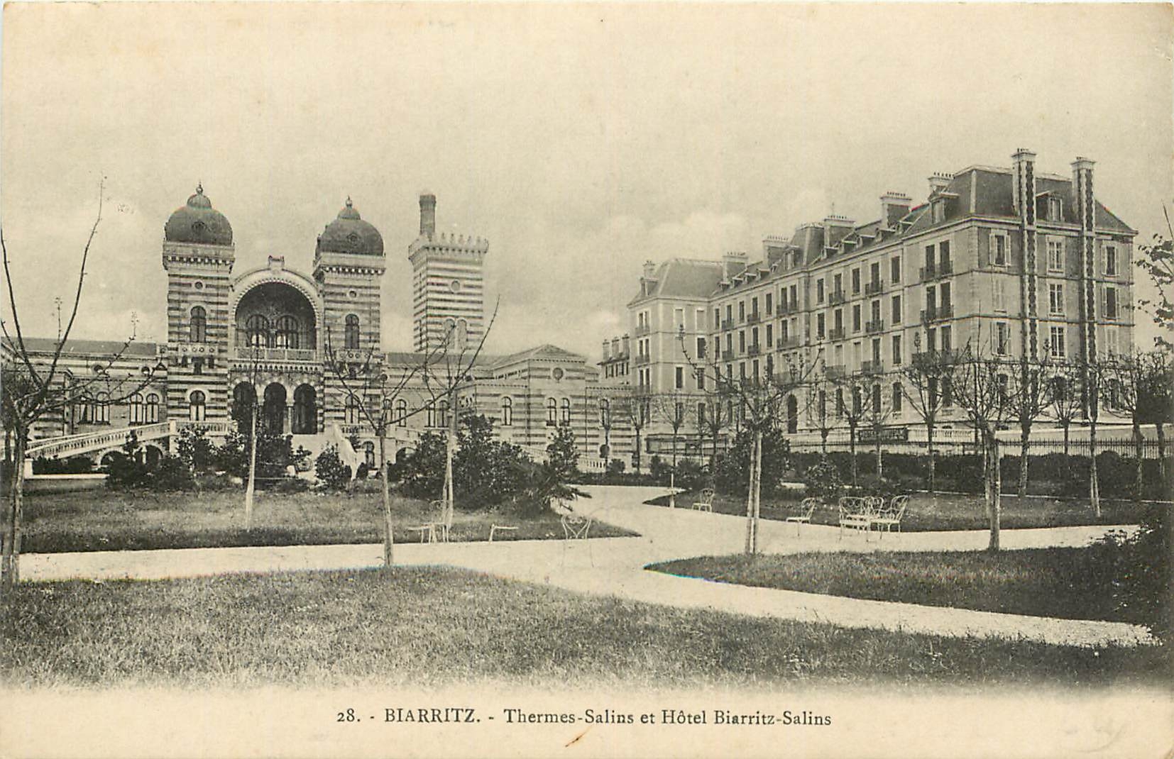 Biarritz - Thermes-Salins et Hôtel Biarritz-Salins — Éd. Pacault, n°28