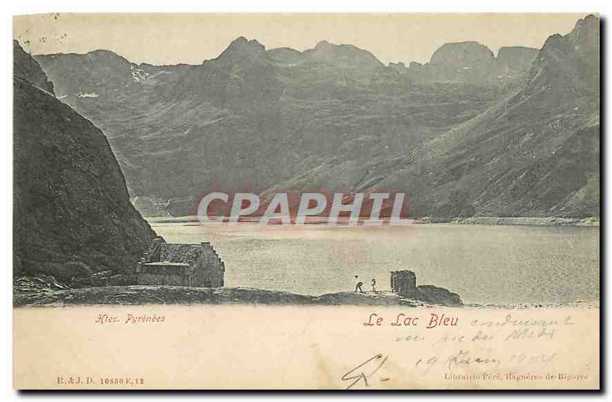 CPA Htes Pyrenees Le Lac Bleu 
