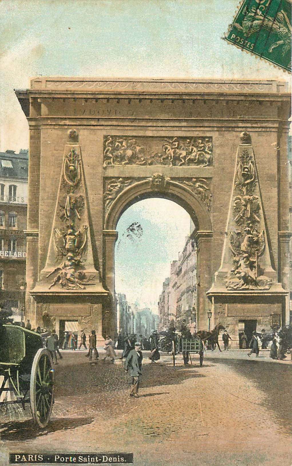 CPA Paris Porte Saint Denis 