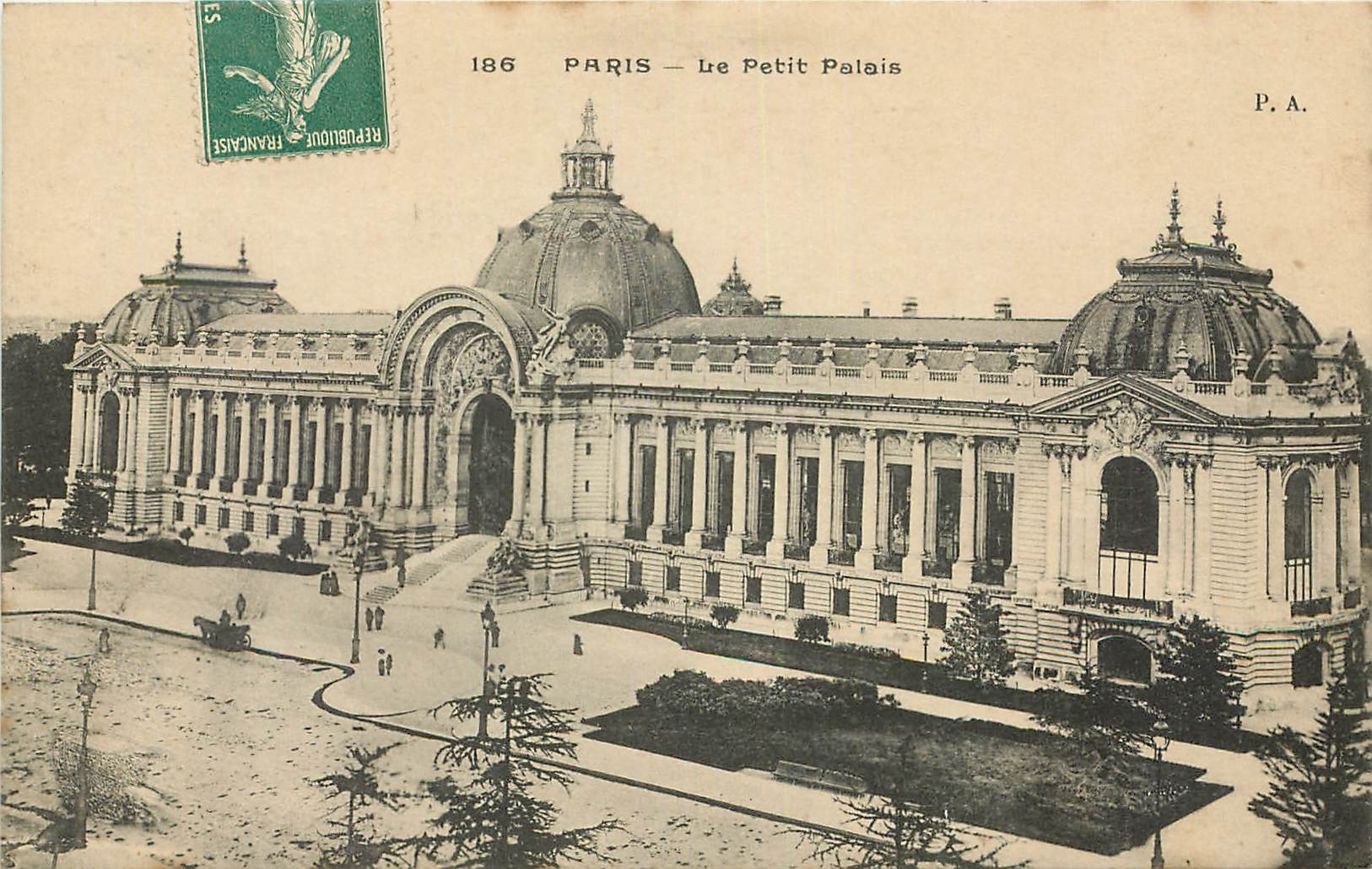 CPA Paris Le Petit Palais 