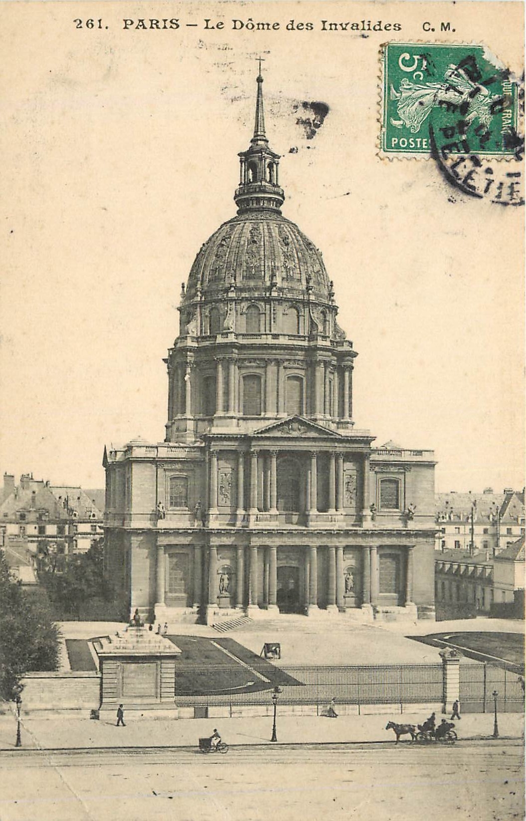 CPA Paris Le Dome des Invalides 