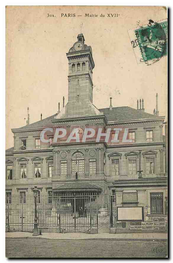 CPA Paris Mairie du XVII 