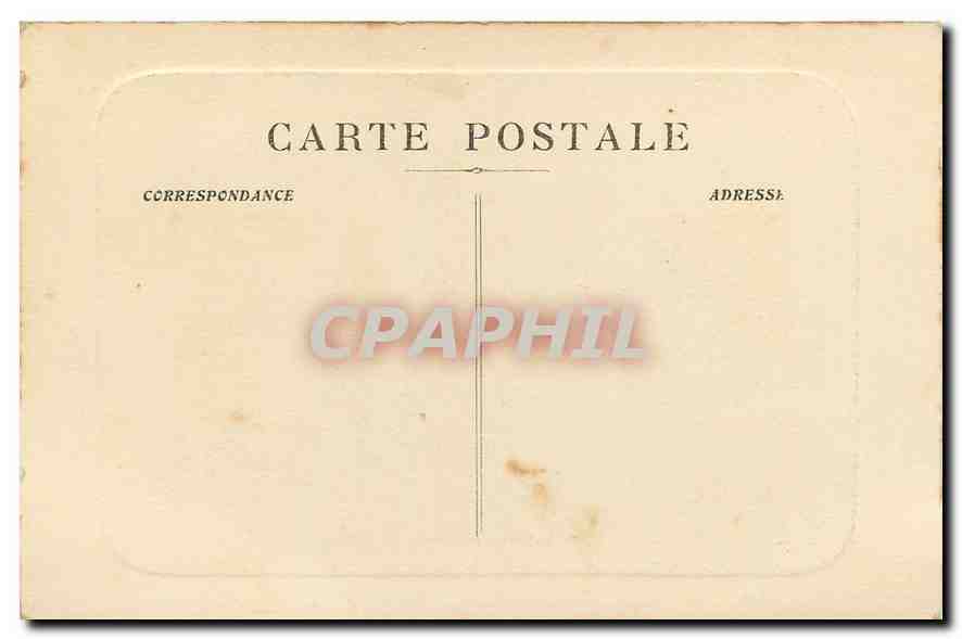 CPA Marseille Le Palais Longchamp  — Verso