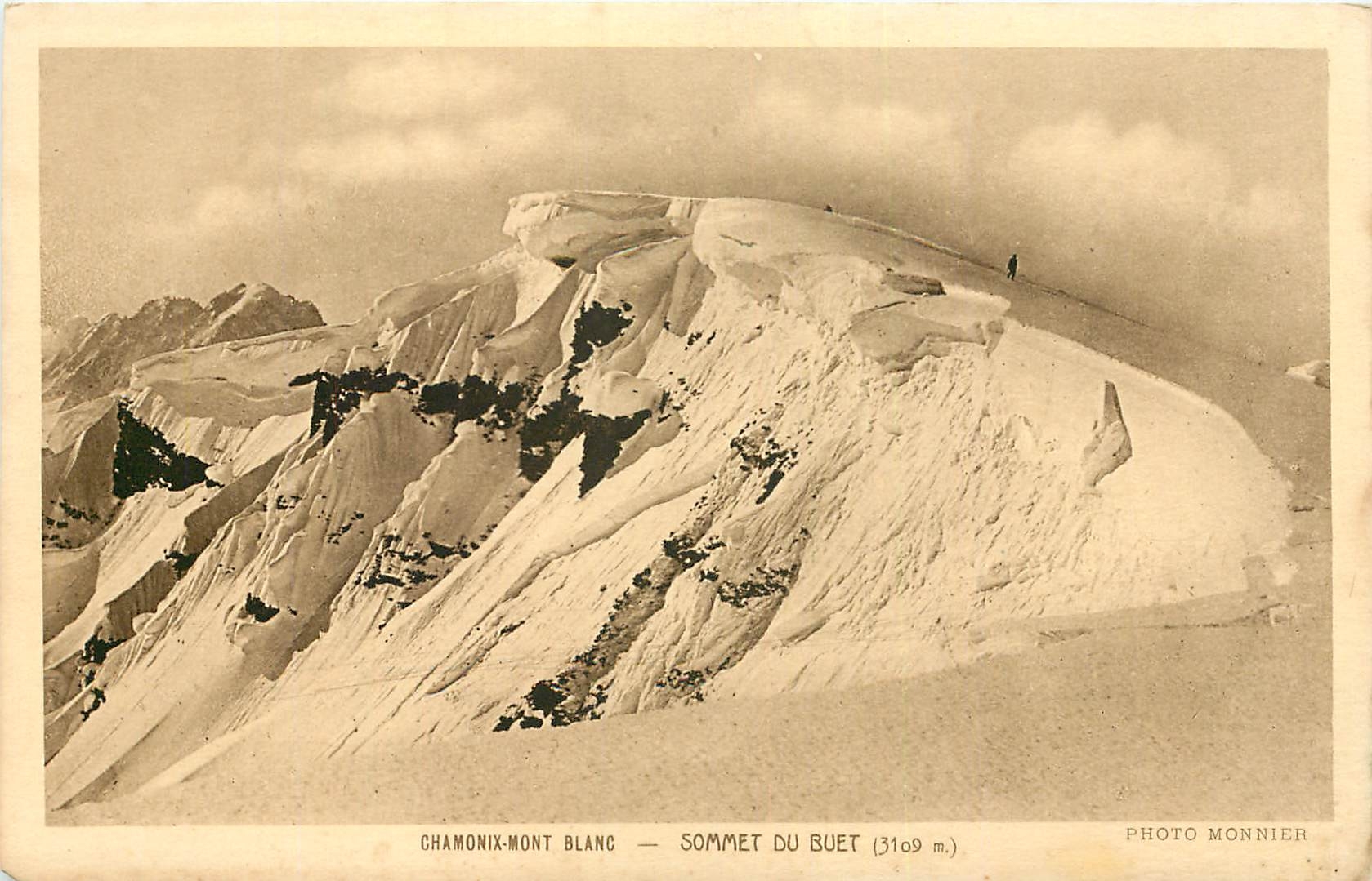 CPA Chamonix mont Blanc Sommet du Buet 