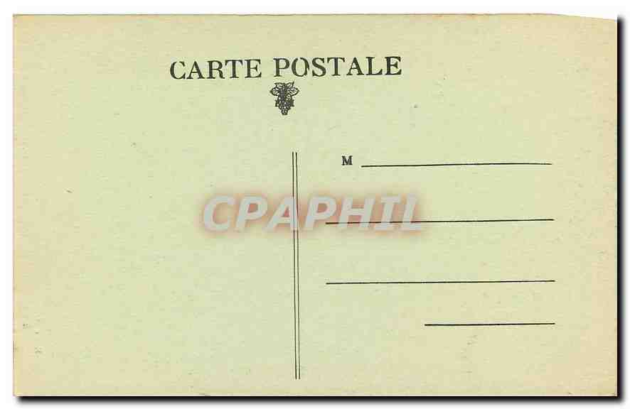 CPA Semur en Brionnais Interieur de l'Eglise  — Rückseite