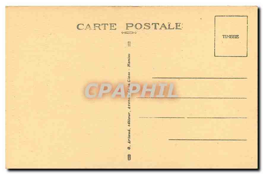 CPA Airvault Deux Sevres Rue des Halles  — Rückseite