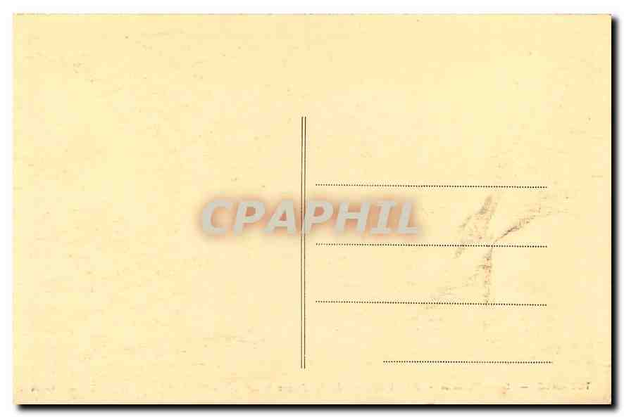 CPA Tournus Saint Philibert Deambulatoire de la Crypte  — Rückseite